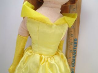 Disney Store Princess Belle Soft Plush Doll 20 