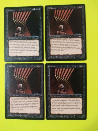 Magic The Gathering Arabian Nights Oubliette 1993 Nm/m Never Played Old School