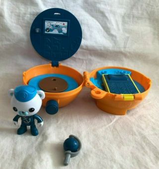 Fisher Price Octonauts Captain Barnacle On - The - Go Pod Rare Anchor Outfit Figure