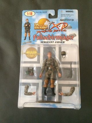 The Ultimate Soldier Xd Xtreme Detail Fallschirmjager Sergeant Jaeger 10229 1:18
