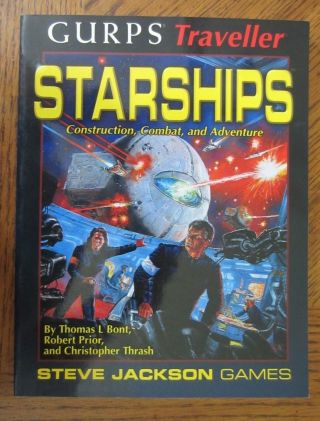 Gurps Traveller: Starships Star Ships - Steve Jackson Games