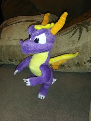 Spyro The Dragon 9 " Plush 2001 Play By Play Universal Studios W/ Tag Stuffed Toy