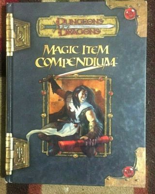 Dungeons And Dragons Magic Item Compendium Hardback Book