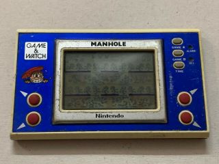 Nintendo Game And Watch Wide Screen Manhole