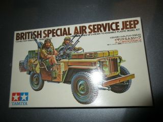 Tamiya 1/35th Scale British Special Air Service Jeep Kit (mm133)