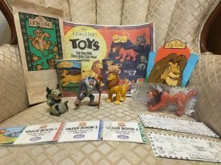 1994 Lion King Burger King Happy Meal Toys