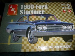 Amt 31973 1960 Ford Galaxie Starliner 1/25 Model Car Mountain Comp