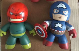 Hasbro Mighty Muggs Ultimate Captain America & Red Skull From Marvel