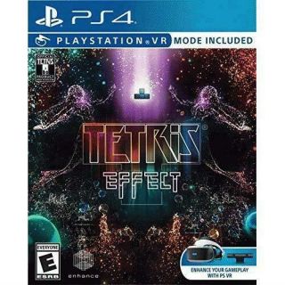 Tetris Effect Playstation 4 - Ps4 Vr Mode - Rated E - Puzzle Game