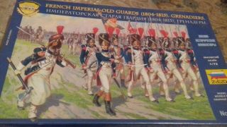 1:72 Figuren/figures Zvezda 8030 Imperial Old Guard,  Grenadie.  Napoleonic Wars.
