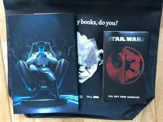 Sdcc 2019 Star Wars Thrawn Treason Hardcover Book Signed W/pin & Bag Exclusive