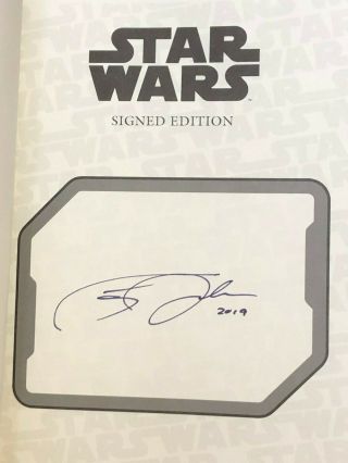 SDCC 2019 Star Wars Thrawn Treason Hardcover Book Signed W/Pin & Bag Exclusive 2