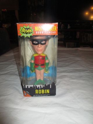 1966 Batman Dc Comics Funko Wacky Wobbler Bobblehead - Robin