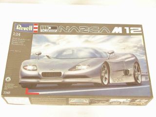 1/24 Revell Germany Bmw Nazca M12 Exotic Car Plastic Scale Model Kit Complete