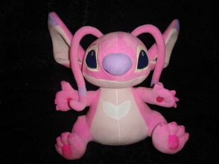 Disney Store “lilo & Stitch Angel” Pink Plush 14” -