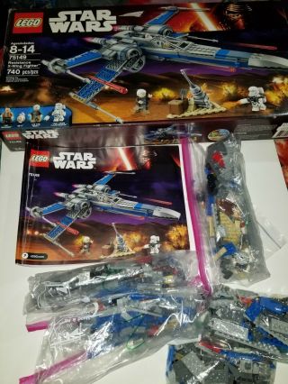Star Wars Lego Set 75149 Resistance X Wing Fighter