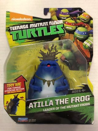 Teenage Mutant Ninja Turtles Atilla The Frog Figure Playmates 2015