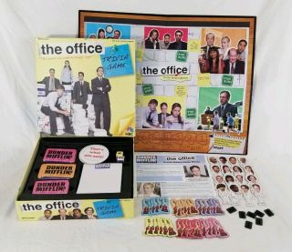 The Office Trivia Board Game Nbc Pressman 4123 - 99 Complete Missing Wristband