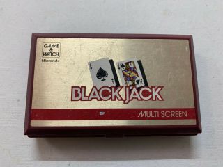 Nintendo Game And Watch Multi Screen Black Jack
