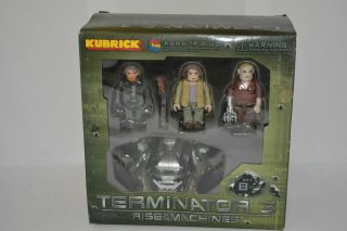 Medicom Kubrick Terminator 3 Rise Of The Machines 3 Piece Figure Set B