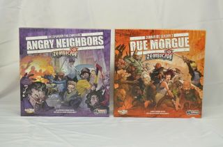 Zombicide Season 3: Rue Morgue ‐ English Edition (2015) With Angry Neighbors
