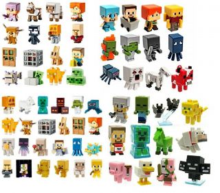 Minecraft Mini Figure Chest Series 1 2 3 4 5 6 7 8 9 10 Your Pick Fast "