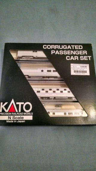 N Scale Kato 106 - 1505 Southern Corrugated 4 - Car Passenger Set A