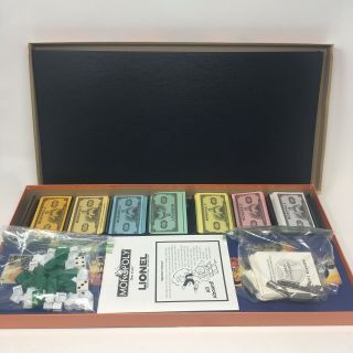 Monopoly Lionel Collectors Edition Postwar Era Board Game Complete 3