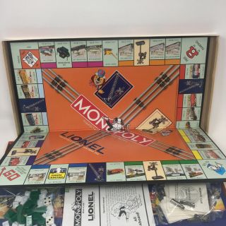Monopoly Lionel Collectors Edition Postwar Era Board Game Complete 4