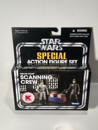 Hasbro Star Wars Vc Kmart Special Series - Death Star Scanning Crew - Nib