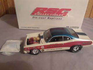 Rsc Collectibles 1:24 Scale Sox & Martin 1972 Pro Stock Duster 1 Of 8,  500