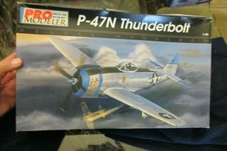 Pro Modeller 1/48 Scale Kit 85 - 5929 P - 47 N Thunderbolt
