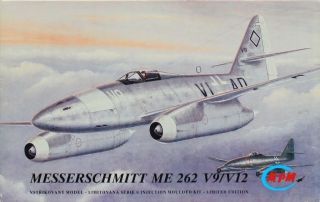 Mpm 1:72 Messerschmitt Me - 262 V9/v12 Plastic Aircraft Model Kit 72114u