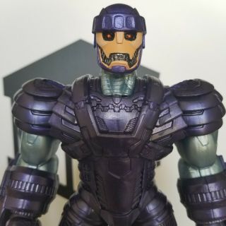 Marvel Legends Custom Sentinel Head For Kree Sentry Baf Painted