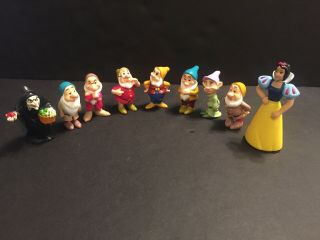 Mattel 1993 Disney Snow White & The Seven Dwarfs Wicked Witch Figures