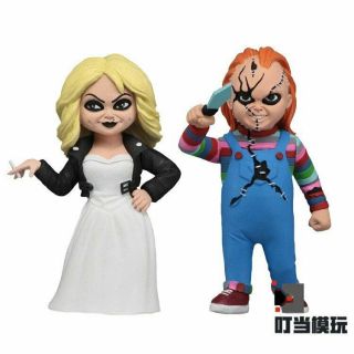 Neca Toony Terrors 6 " Af Bride Of Chucky 2 Pack Action Figure Pre - Order Fp