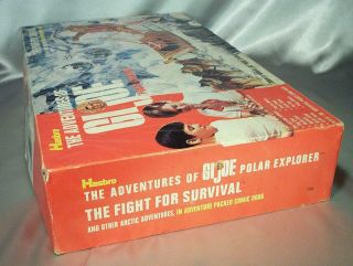 Box 1969 GI JOE The Fight For Survival Adventure Team Empty Box Only 7
