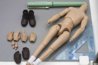 1/6 Scale Léon Natalie Portman Body,  Hands,  Boots For 12 " Action