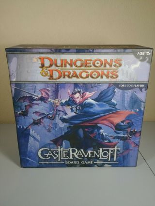 Dungeons And Dragons: Castle Ravenloft Board Game Open Box Items Complete