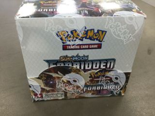 Pokemon Tcg Forbidden Light Booster Box Sun & Moon - English