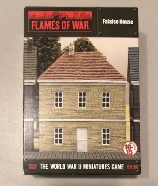Flames Of War Battlefield In A Box Falaise House 1:100 Scale Fow Bb153