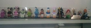 Lego Disney Minifigures Series 1 Near Complete Set Of 14