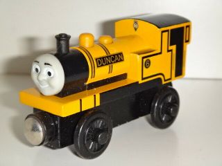 Flaw Thomas & Friends Wooden Railway Train Duncan
