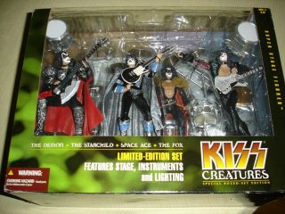 Kiss Creatures Special Boxed Set Edition By Mcfarlane 2002