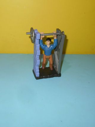 Burger King Kids Club 2000 Jackie Chan Adventures Bar Twirl Up And Over Figure