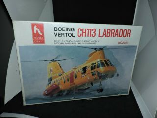 Hobbycraft 1/72nd Scale Boeing Vertol Labrador Helicop[ter Model Kit 2303