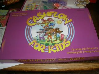 2002 Cash Flow For Kids Board Game Complete