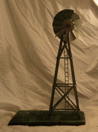 G Scale Metal Windmill