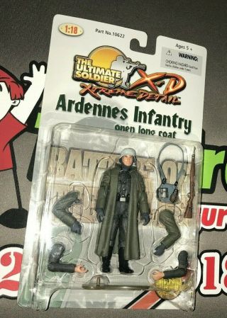 Ultimate Soldier 1/18 Scale Figure Ultimate Soldier Ardennes Infantry Long Coat