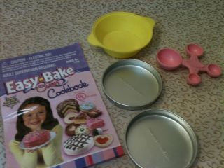 Easy Bake Oven Accessories Pans Measuring Spoon Magicool Pan Grabber Baking Pans